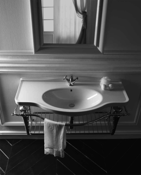 Waschtische Badezimmer Mit 3-Loch Armatur Im Englischen Stil : Casa
