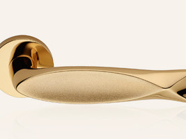 Design Serie Fish - Gold glänzend + Gold satiniert