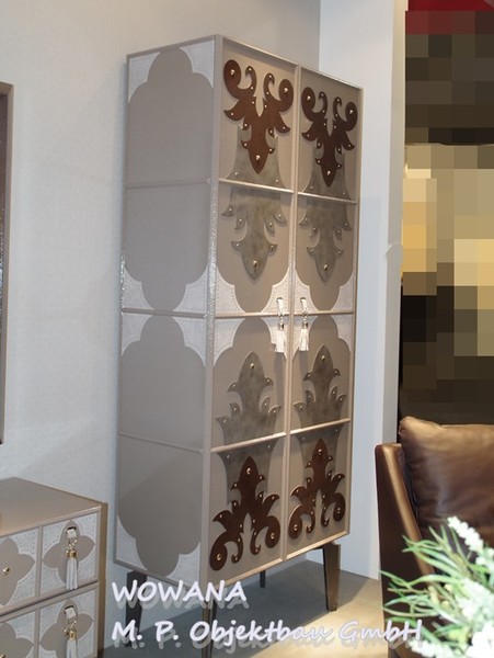 Möbel Schrank Glastür